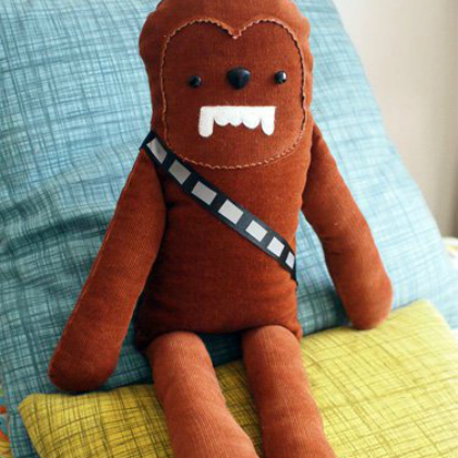 stuffed chewbacca, Out of This World Star Wars Crafts for Kids