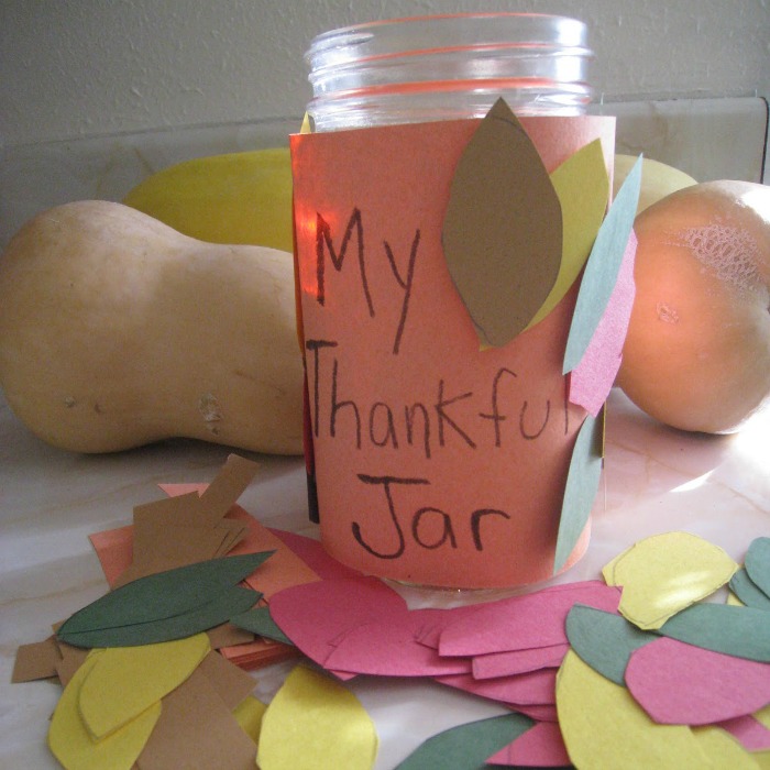 thankful jar, Creative Ways for Kids to Give Thanks All-Year-Round