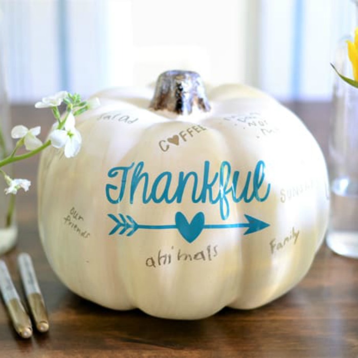 thankful pumpkin, Creative Ways for Kids to Give Thanks All-Year-Round