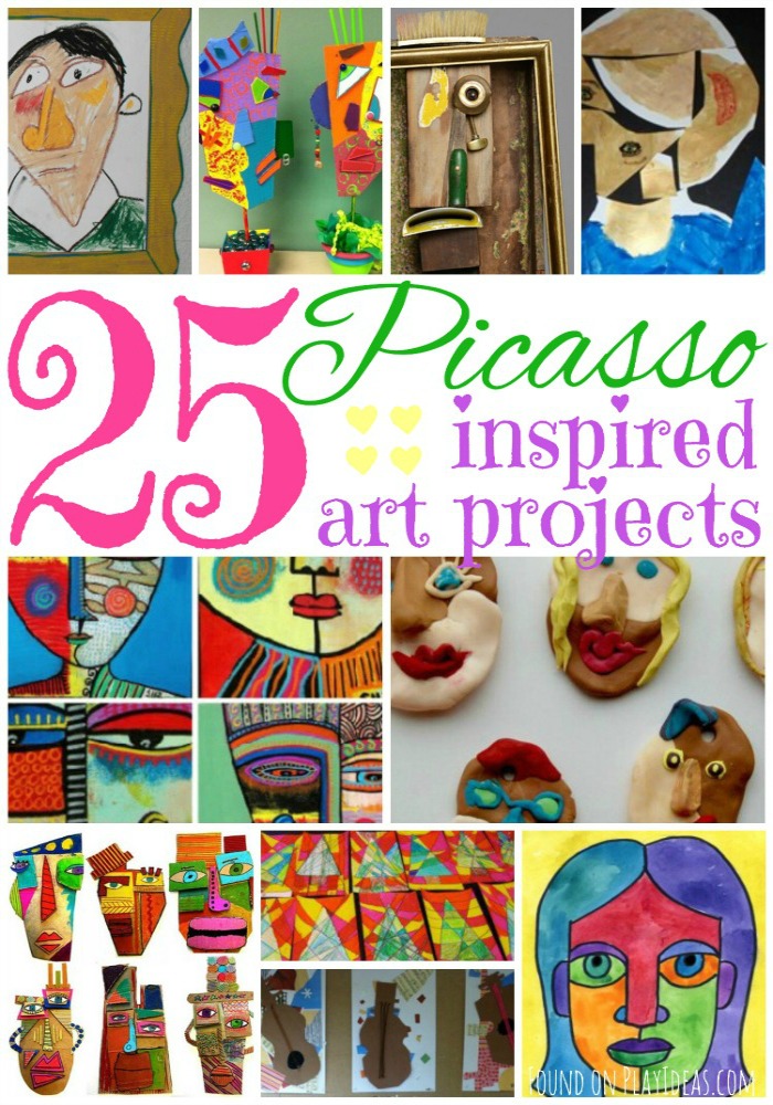 25 Picasso Inspired Art Projects for Kids today!