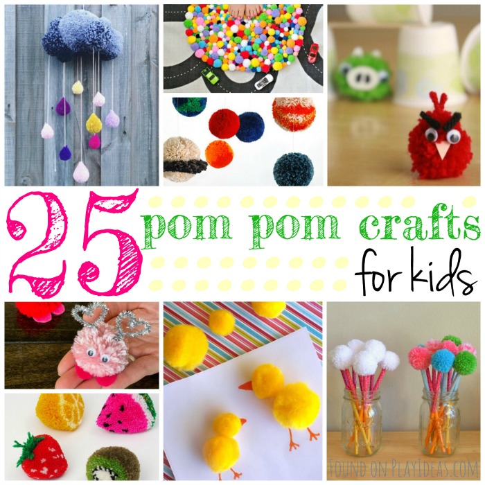 25 Delightful Pom-Pom Crafts Kids