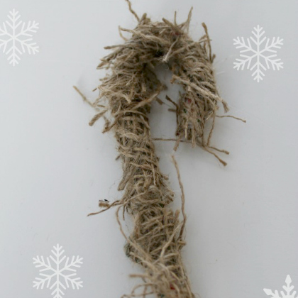 burlap candy cane, Candy Cane Crafts, winter crafts, snow activities. snowflake projects, winter activities for kids, Christmas crafts, Christmas projects