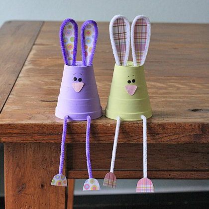 Bunny Cup Crafts for kids!