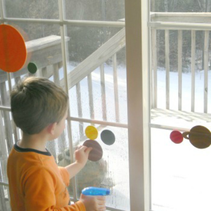 solar system window clings, Space Crafts, Inspiring Space Crafts For Kids, space, astronauts, flying, outer space crafts