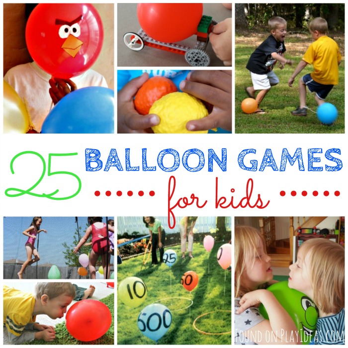 Balloon Games Blog Image. 25 Balloon Games for Kids