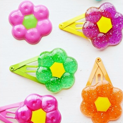 hair clips, Pony Bead Crafts, Brilliant Pony Bead Crafts For Kids, bead crafts, beads projects 