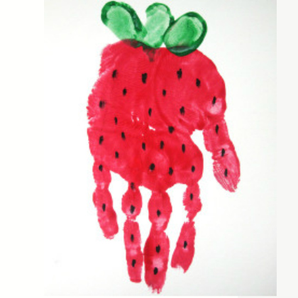 strawberry-handprint-activity-and-craft-for-kids