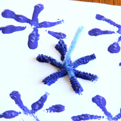 pipe cleaner, DIY Stamps, stamp painting activities, stamp making, kids stamp, Super Crafty DIY Stamps For Kids