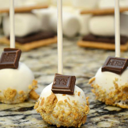 smores cake pops for kids