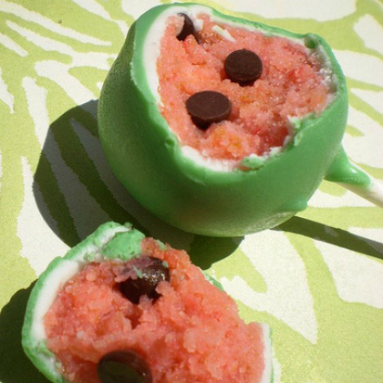 watermelon cake pops for kids
