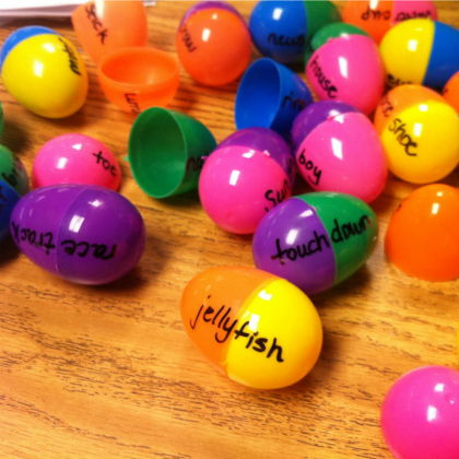 compound words, Playful Plastic Egg Crafts For Kids