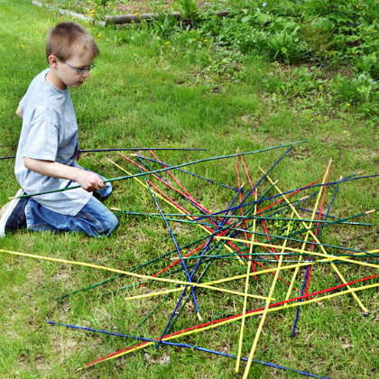 pick up sticks, Unbelievably Fun DIY Backyard Games For Kids