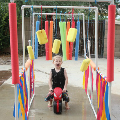 kiddie car wash, Wet and Wild Summer Activities for Kids 