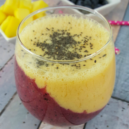 mango blueberry smoothie, yummy in the tummy smoothies for kids, smoothies, refreshing drinks for kids, yummy drinks, smoothies for kids, smoothie recipes