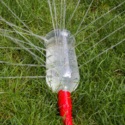 water bottle sprinkler, Wet and Wild Summer Activities for Kids 