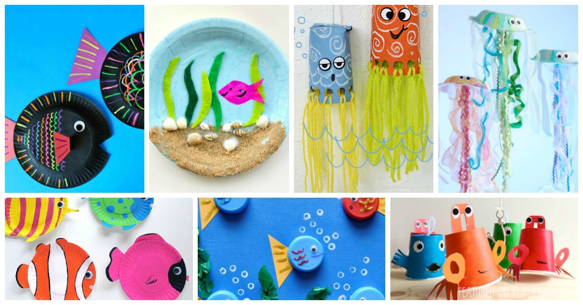 25 Incredible Under The Sea Crafts For Kids