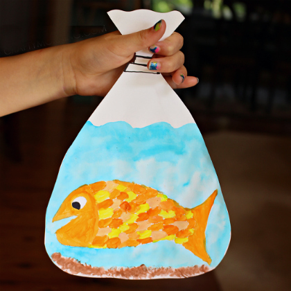 goldfish-in-a-bag-craft-diy-watercolor