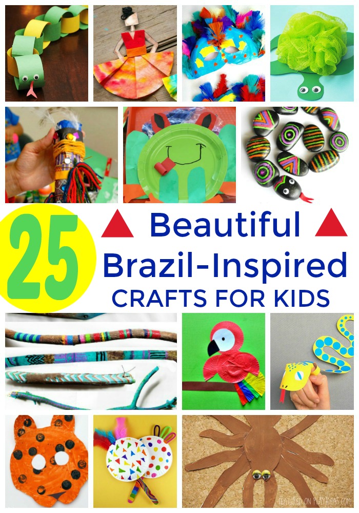 25 Beautiful Brazil-Inspired Crafts For Kids