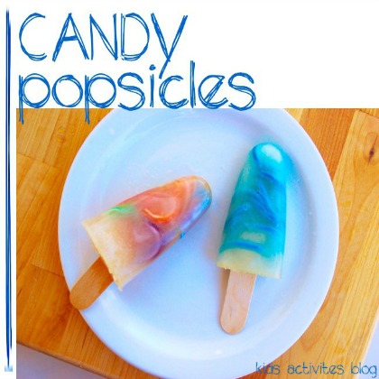 candy pop, Mid-Summer Homemade Popsicles For Kids