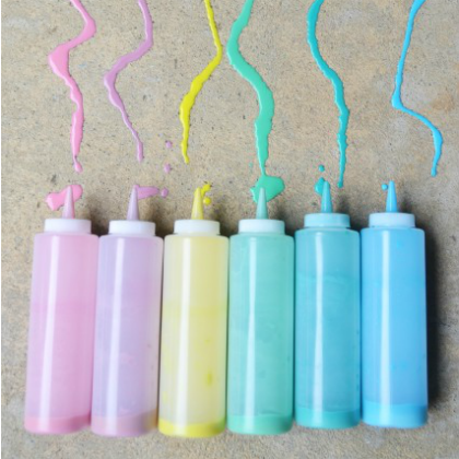 Canvas Sidewalk's Using these Chalk Paints with the kids!