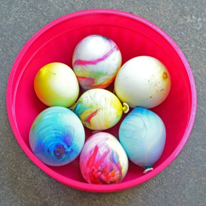 shaving cream balloons  activity for kids!