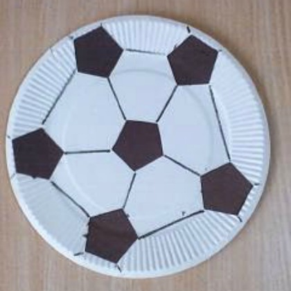 soccer ball, 25 Beautiful Brazil-Inspired Crafts For Kids, Brazil crafts, country inspired crafts, country-themed projects. kids crafts country