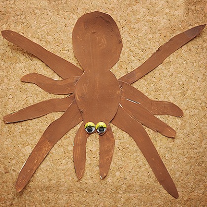 tarantula, 25 Beautiful Brazil-Inspired Crafts For Kids, Brazil crafts, country inspired crafts, country-themed projects. kids crafts country