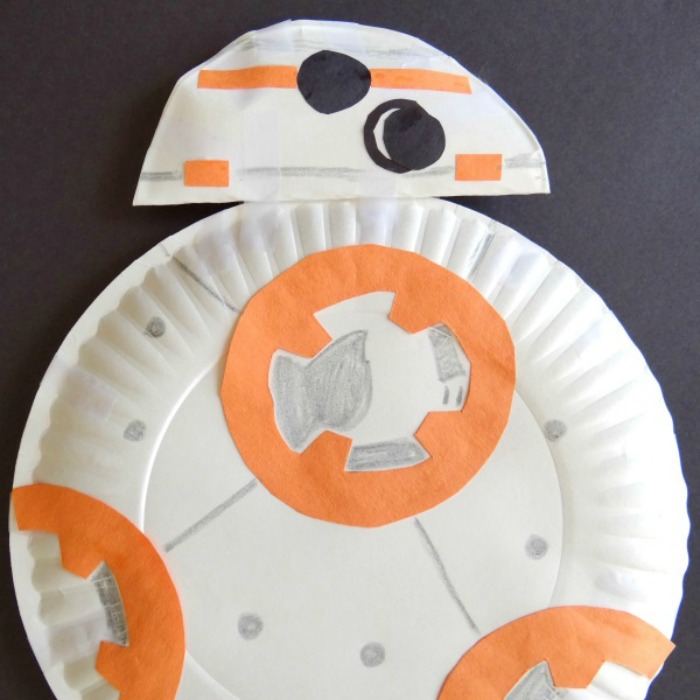 B-88 paper plate project