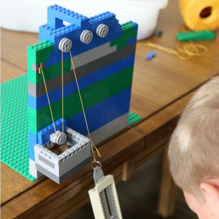 Lego Pulleyy Activities for Kids