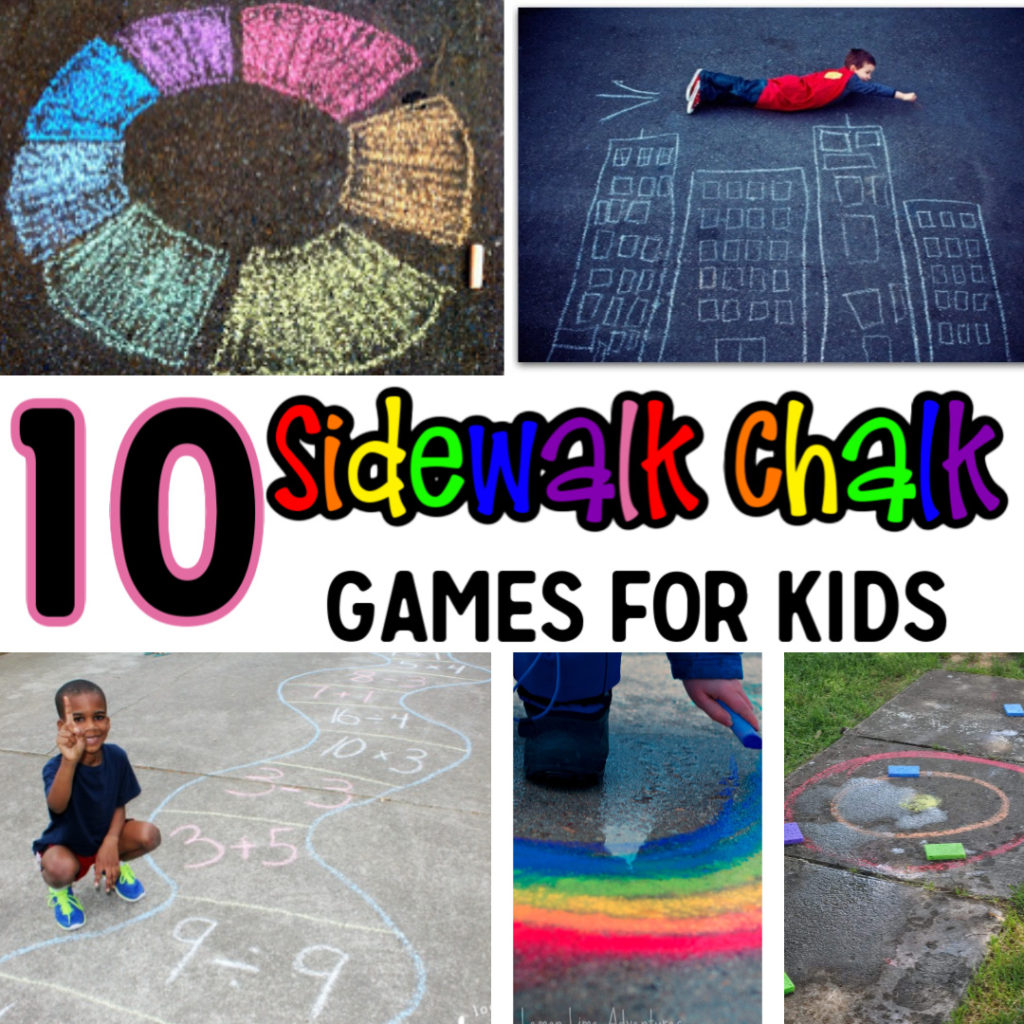 Games You Can Play With Sidewalk Chalk