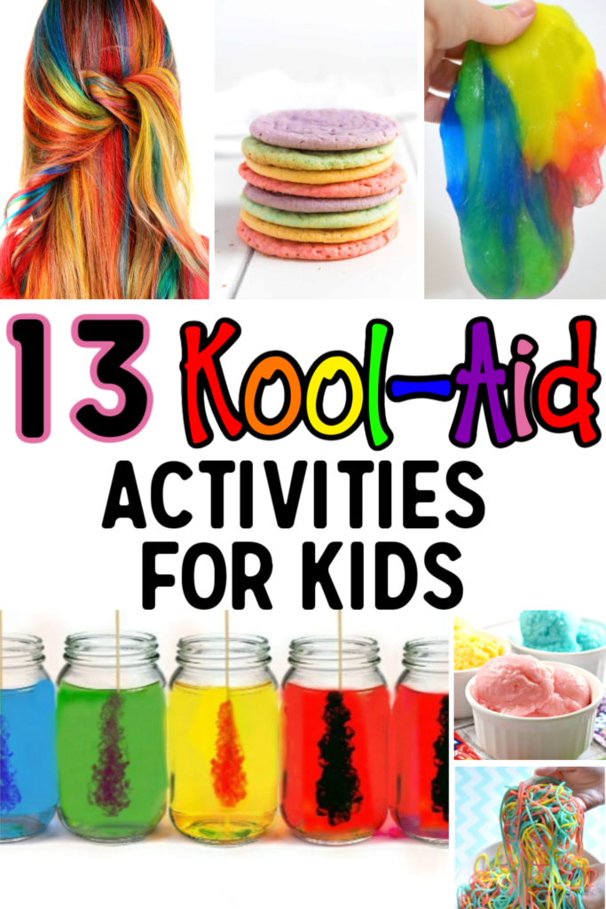 Get creative with these 13 Kool-Aid Activities For Kids!