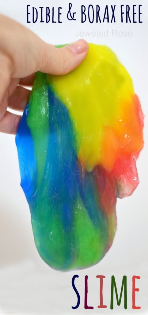 colorful and edible Kool-Aid slime
